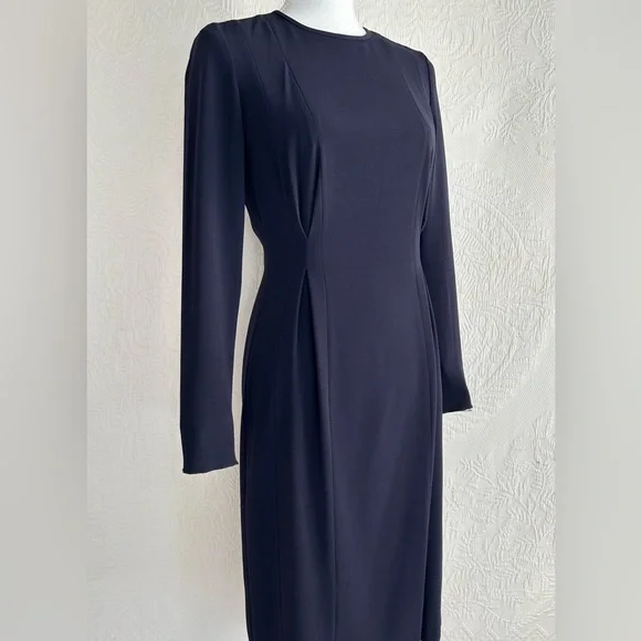 LK Bennett London Jessica Dress Sloane Blue (Navy) Size 2 - Picture 7 of 16